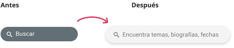 Ux para buscador