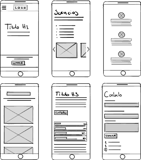 Mobile Wireframes